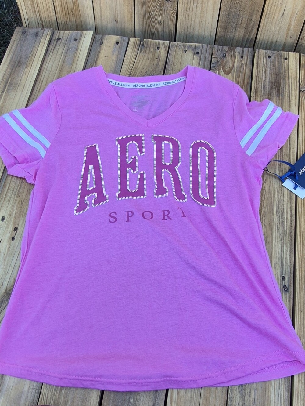 Aeropostale Womens' Pink V-Neck